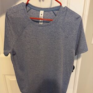 Lululemon Athletica Heathered Blue Tee